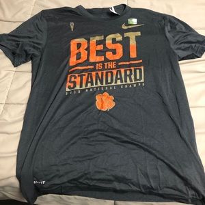 Clemson Nike Drifit T-shirt men’s large